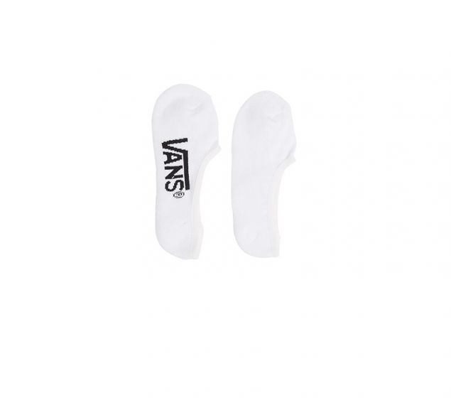 VANS APPAREL AND ACCESSORIES | CLASSIC SUPER NO SHOW SOCKS 3 PACK WHITE-(3827964772450)