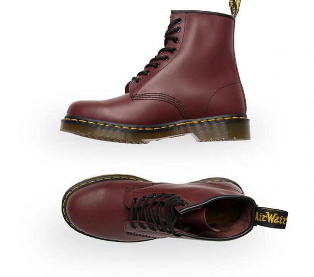 DR MARTENS | 1460Z DMC 8-EYE BOOT | CHERRY SMOOTH-(3827964543074)