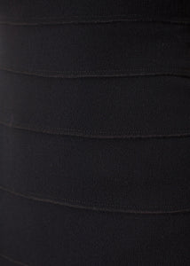 Asymmetric Dress in Black