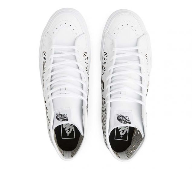 VANS | SK8-HI DECON (CUTOUT)| LEAVES/WHITE-(3827963822178)