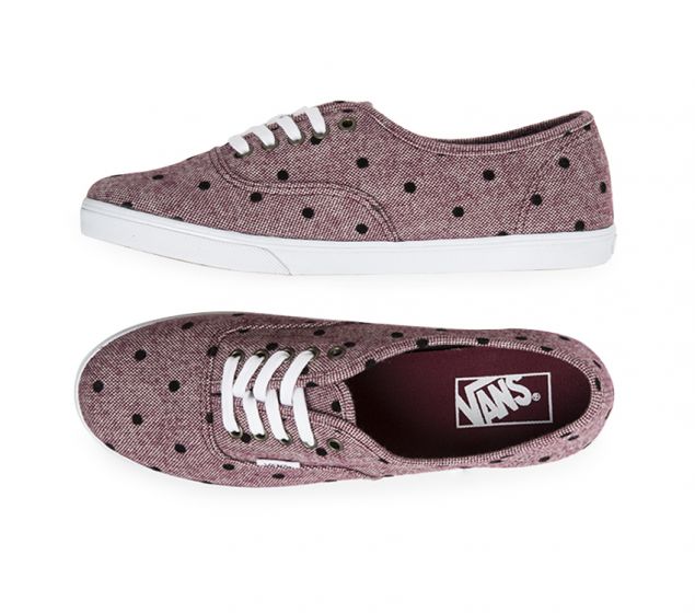 VANS |AUTHENTIC | LO PRO | BURGANDY/WHITE-(3827963625570)