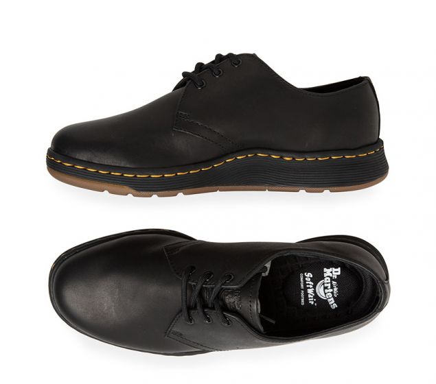 DR MARTENS | CAVENDISH 3-EYE SHOE BLACK-(3827964477538)