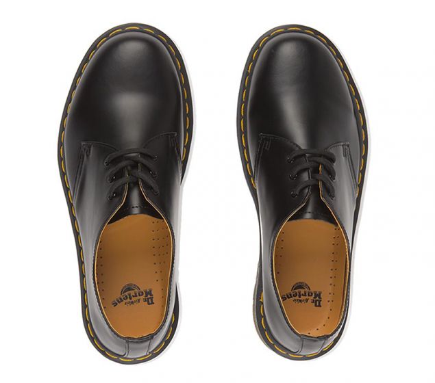 DR MARTENS | 1461 DMC 3-EYE SHOE | BLACK SMOOTH-(3827964444770)