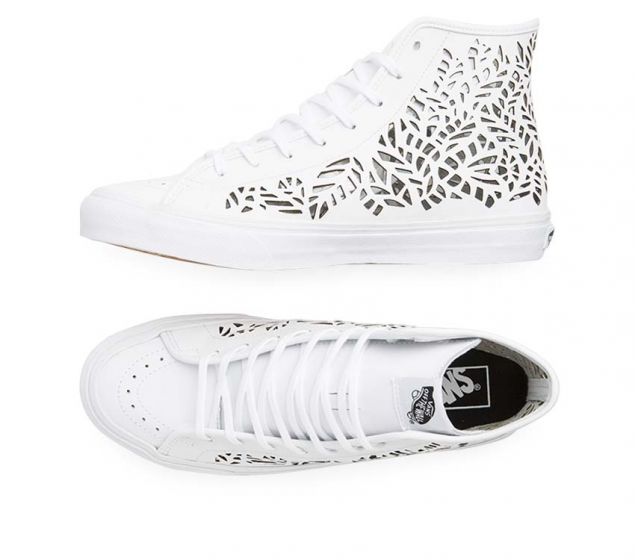 VANS | SK8-HI DECON (CUTOUT)| LEAVES/WHITE-(3827963822178)