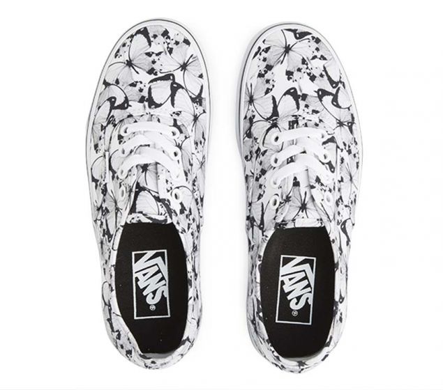 VANS | AUTHENTIC (BUTTERFLY) TRUE | WHITE / BLACK-(3827963723874)