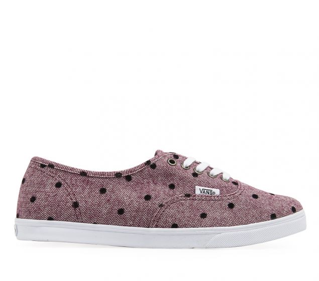 VANS |AUTHENTIC | LO PRO | BURGANDY/WHITE-(3827963625570)