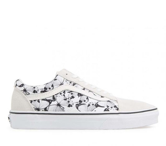 VANS | OLD SKOOL (BUTTERFLY) TRUE WHITE | BLACK-(3827964182626)