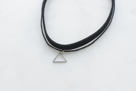 Choker with Triangle-(4371055378530)