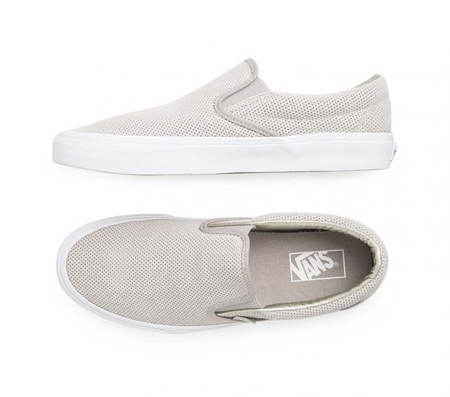 VANS | CLASSIC SLIP-ON (PERFORATED SUEDE)-(3827964280930)