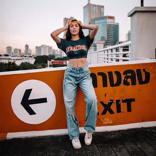 The Children's Place Girls' Button Front Straight Jeans