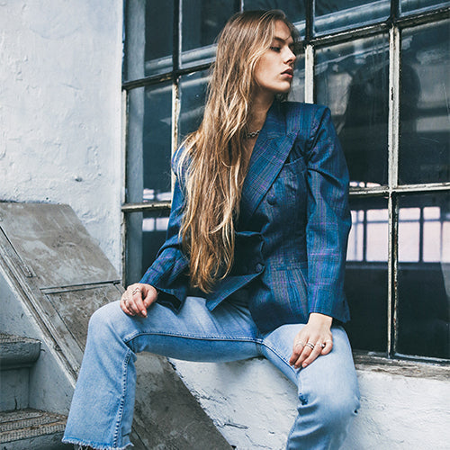 Romwe Girl's Vintage High Waisted Straight Leg Jeans Regular Fit Denim Pants