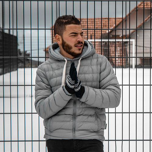 keep the jacket with cool ice